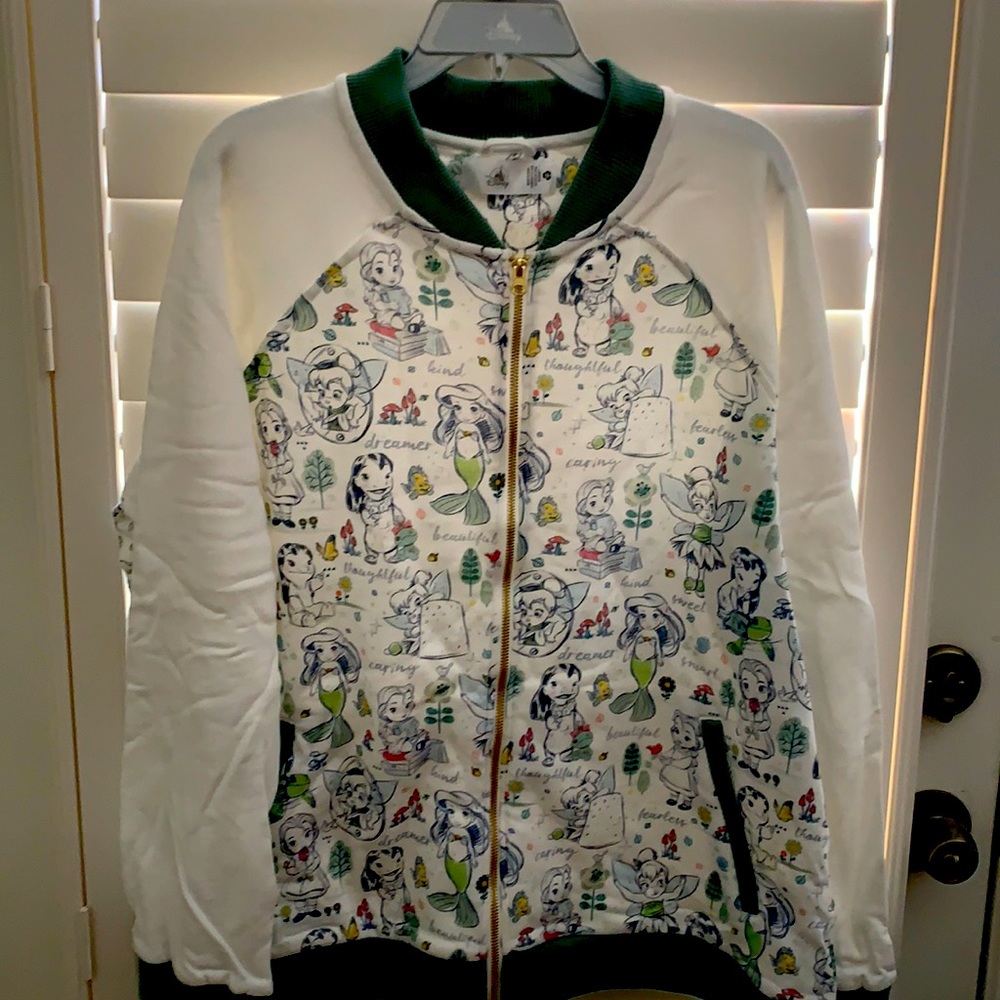 Disney animators zip jacket for women
